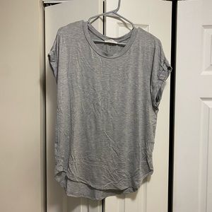Casual light grey blouse